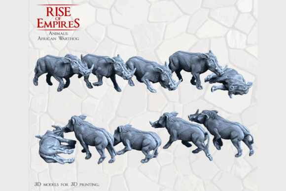 African Warthog: A Unique Addition to Tabletop Miniature Collections