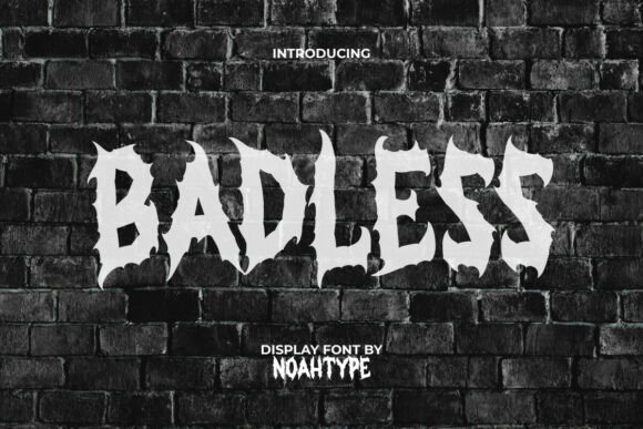 Badless Font: A Bold Display Type for Maximum Impact