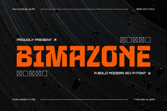 Bimazone: The Bold Font Redefining Modern Design