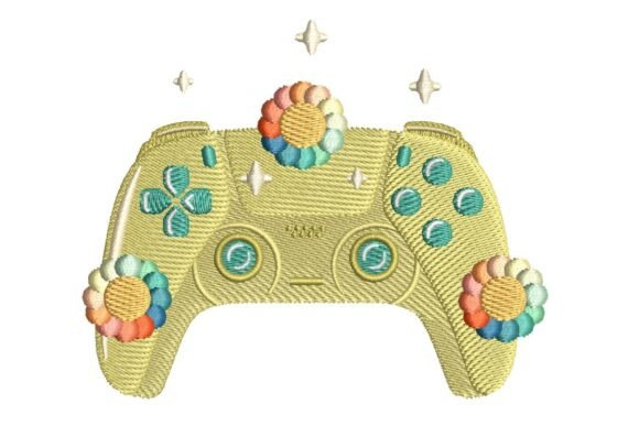 Boho Gamer Controller with Rainbow: A Vibrant Fusion of Style and Function
