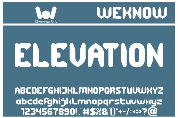 Elevation: A Modern Marvel in Typography