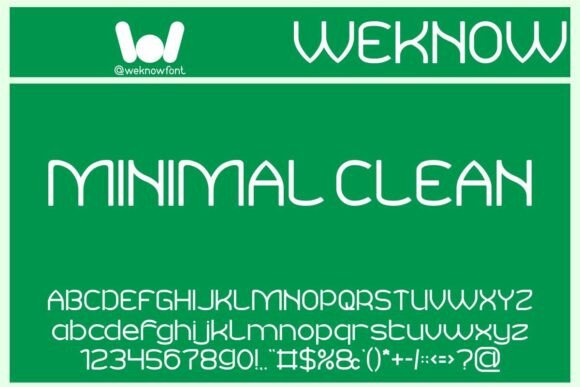 Minimal Clean: The Versatile Sans-Serif Font Redefining Modern Design