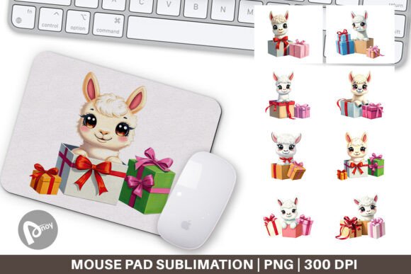 Mouse Pad Alpaca Gift: A Stylish and Functional Addition to Your Workspace