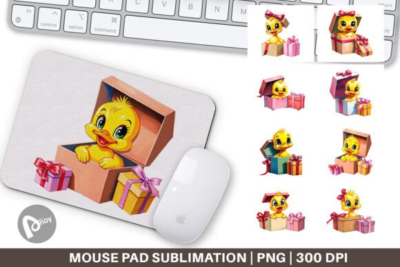 Mouse Pad Duckling Gift