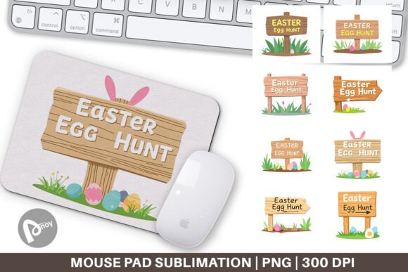 Mouse Pad Egg Hunt Sign: A Creative Way to Enhance Your Workspace