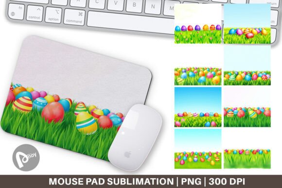 Mouse Pad Eggs on Grass: A Unique Touch for Your Work Space