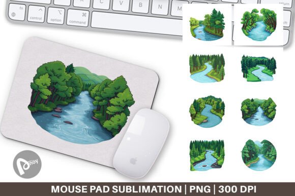 Mouse Pad Forest River: Transform Your Desk into a Productivity Haven