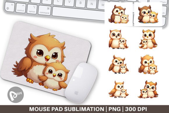 Mouse Pad Owl Mother s Day: A Creative and Functional Addition to Your Workspace
