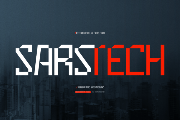Sarstech: The Future of Geometric Typography in Modern Design