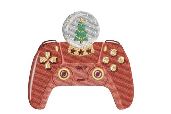 Snow Globe Christmas Gaming Controller: A Festive Fusion of Gaming and Winter Charm