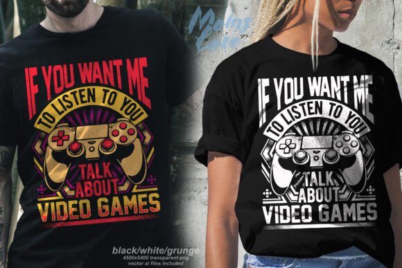 Video Games T Shirt Design: A Creative Expression for Gamers